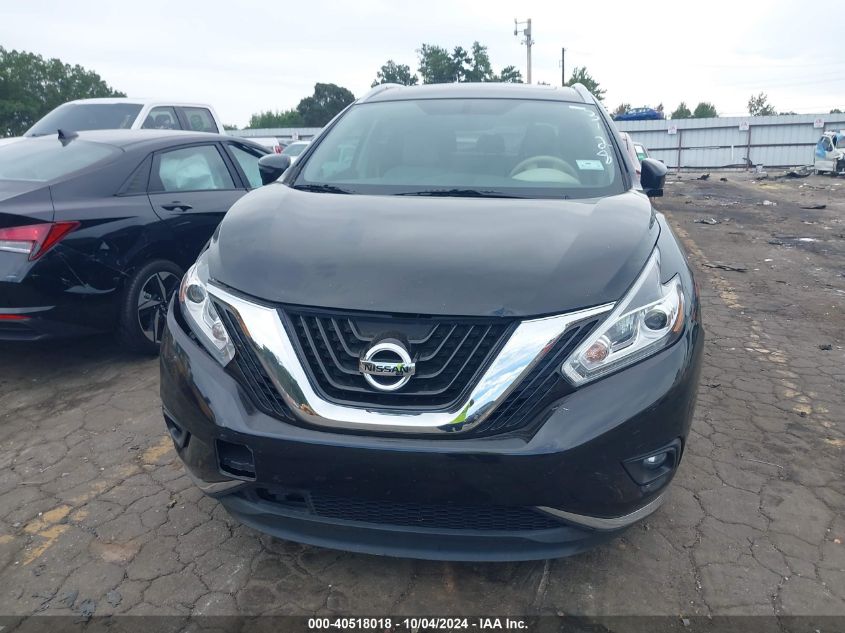 2017 Nissan Murano Platinum VIN: 5N1AZ2MGXHN203128 Lot: 40518018