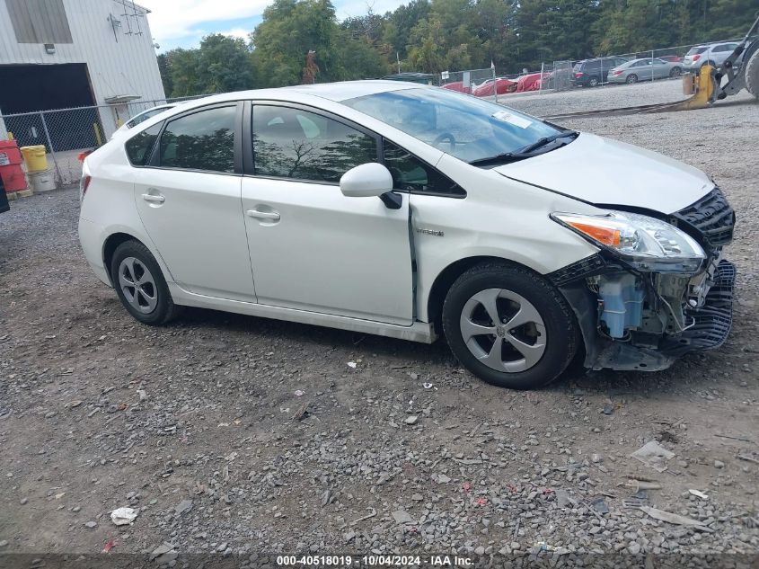 2013 Toyota Prius Two VIN: JTDKN3DU8D1702561 Lot: 40518019