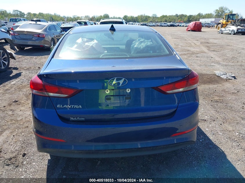 5NPD84LF2HH185524 2017 Hyundai Elantra Se