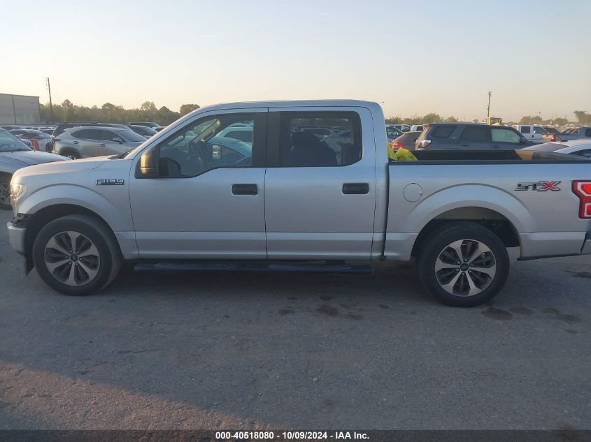 2019 Ford F-150 Supercrew VIN: 1FTEW1CP7KKC09634 Lot: 40518080