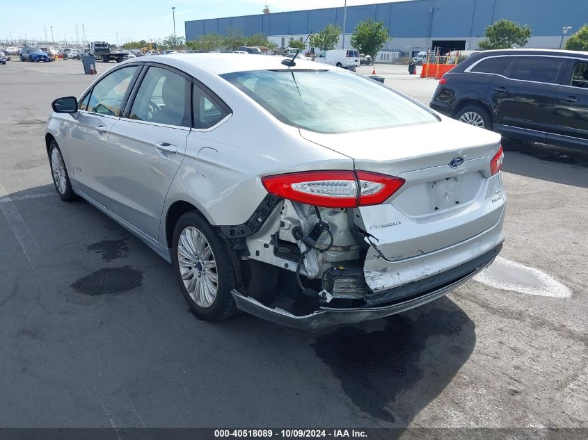 3FA6P0LU4GR305022 2016 Ford Fusion Hybrid Se