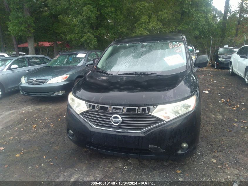 JN8AE2KP0E9106497 2014 Nissan Quest Sv