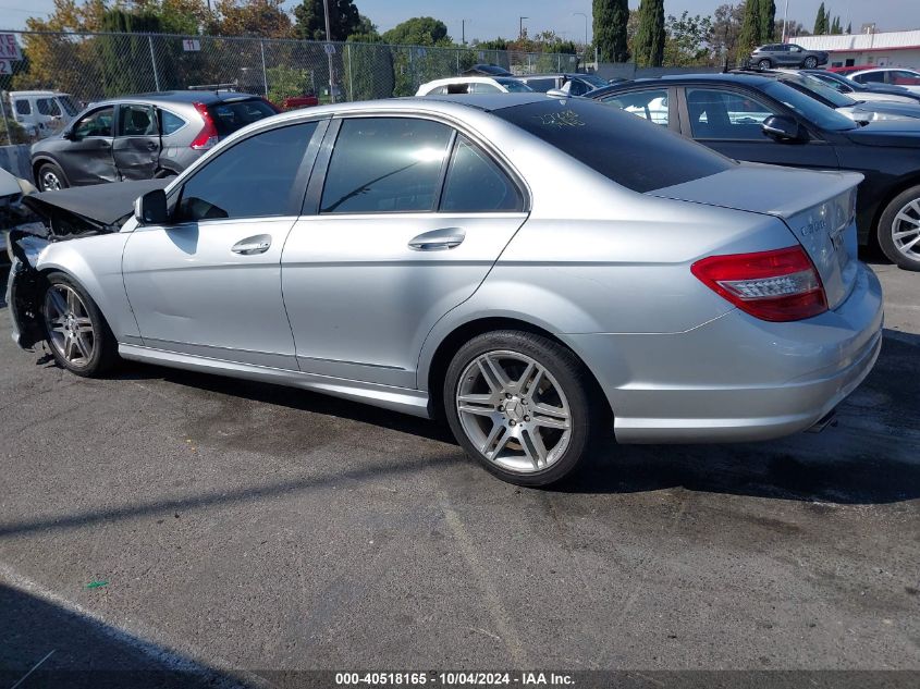 2009 Mercedes-Benz C 350 Sport VIN: WDDGF56X69R043173 Lot: 40518165