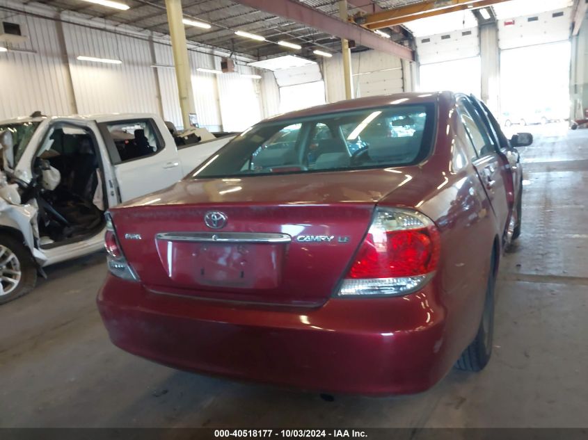 JTDBE32K550310937 2005 Toyota Camry Le