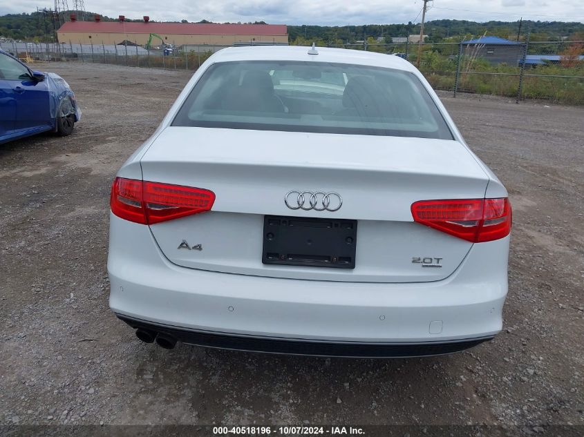 2014 AUDI A4 2.0T PREMIUM - WAUFFAFL4EN006777