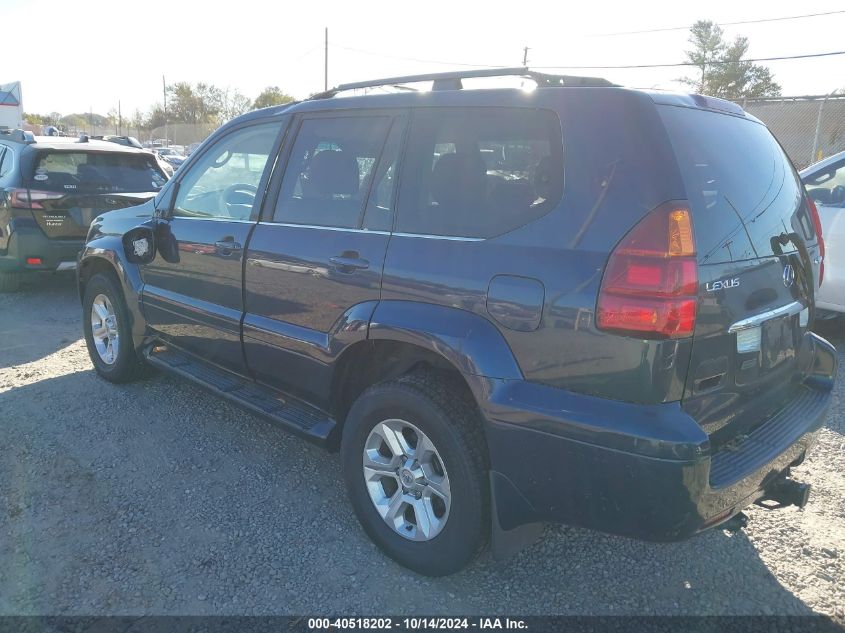 2005 Lexus Gx 470 VIN: JTJBT20X950091055 Lot: 40518202