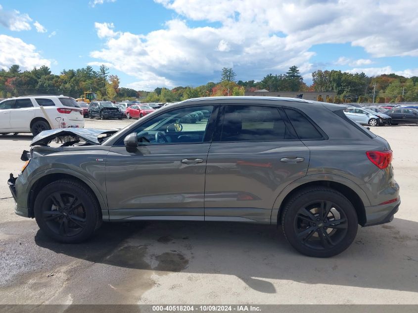 2021 Audi Q3 Premium 45 Tfsi S Line Quattro Tiptronic VIN: WA1DECF36M1019782 Lot: 40518204