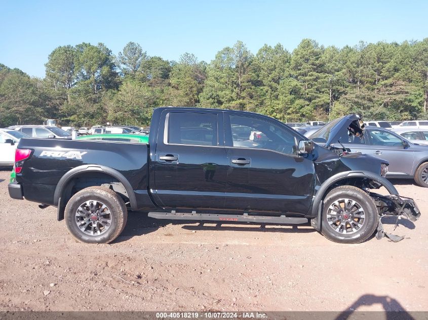 2023 Nissan Titan Sv/Sl/Pro-4X/Platinum Res VIN: 1N6AA1ED3PN105614 Lot: 40518219