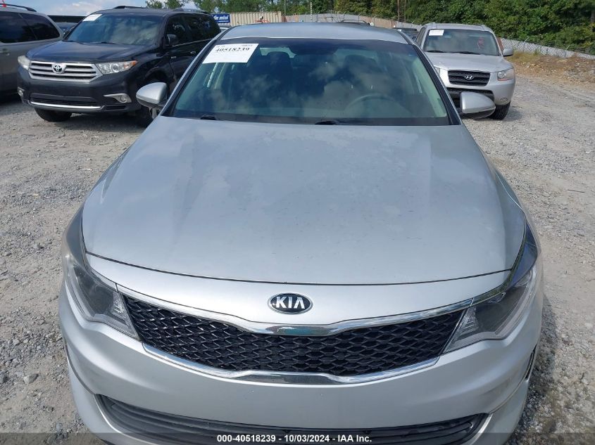 2016 Kia Optima Lx VIN: 5XXGT4L34GG121156 Lot: 40518239