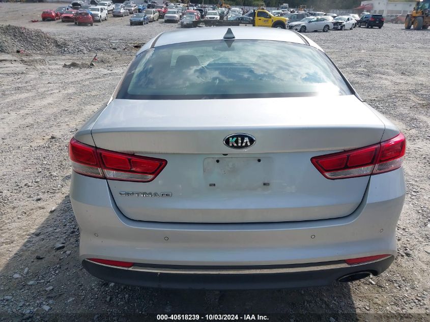 2016 Kia Optima Lx VIN: 5XXGT4L34GG121156 Lot: 40518239