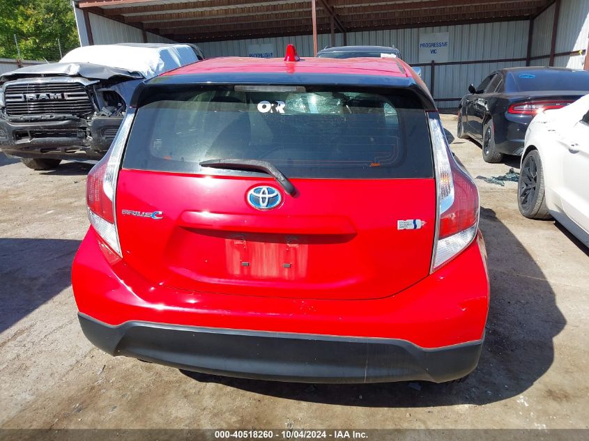 JTDKDTB35H1595424 2017 Toyota Prius C One