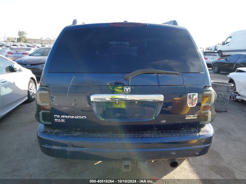 2006 Dodge Durango Slt VIN: 1D4HB48296F180632 Lot: 40518264