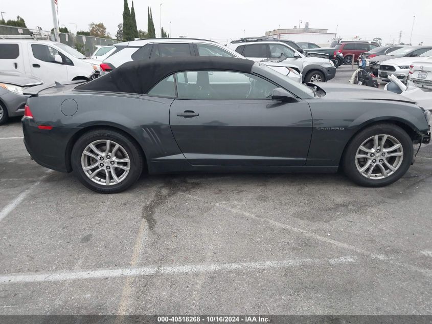 2015 Chevrolet Camaro 1Lt VIN: 2G1FD3D31F9280801 Lot: 40518268