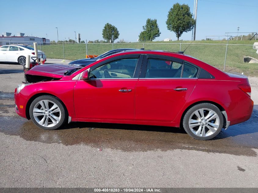 2012 Chevrolet Cruze Ltz VIN: 1G1PH5SC9C7194348 Lot: 40518283