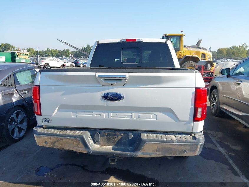 2019 Ford F-150 Lariat VIN: 1FTFW1E13KFA03412 Lot: 40518301