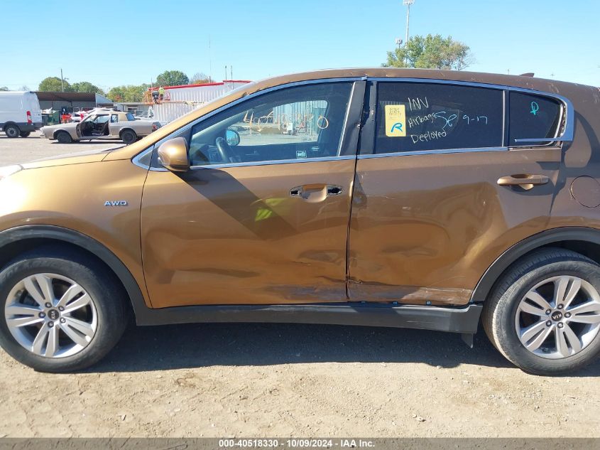 2017 Kia Sportage Lx VIN: KNDPMCAC0H7041244 Lot: 40518330