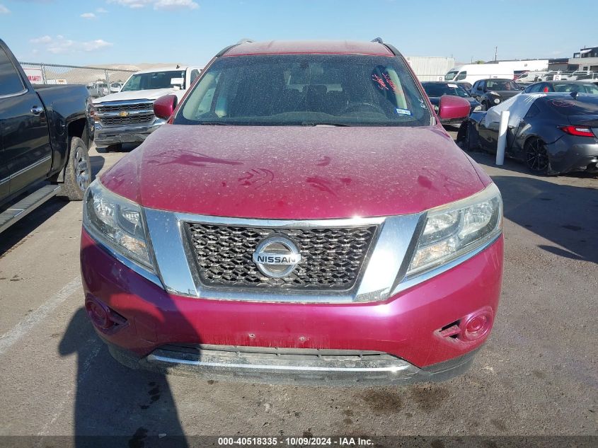 2016 Nissan Pathfinder Platinum/S/Sl/Sv VIN: 5N1AR2MN5GC660745 Lot: 40518335