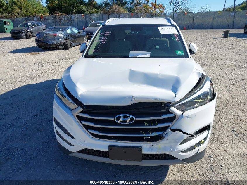 2018 Hyundai Tucson Limited/Sport And Eco/Se VIN: KM8J33AL1JU732410 Lot: 40518336