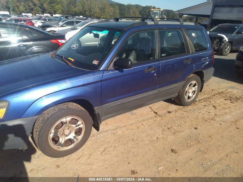 2003 Subaru Forester X VIN: JF1SG63623H768579 Lot: 40518361