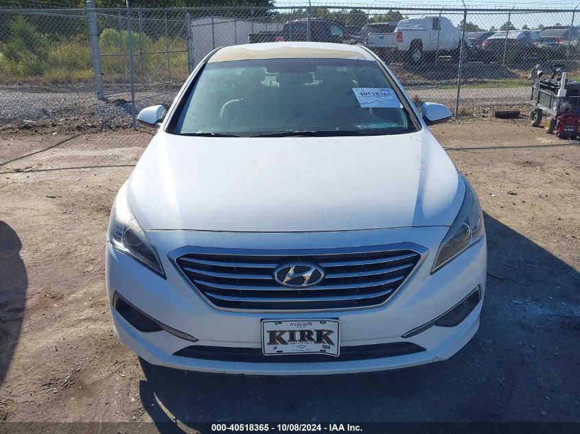 5NPE24AF5GH295653 2016 Hyundai Sonata Se