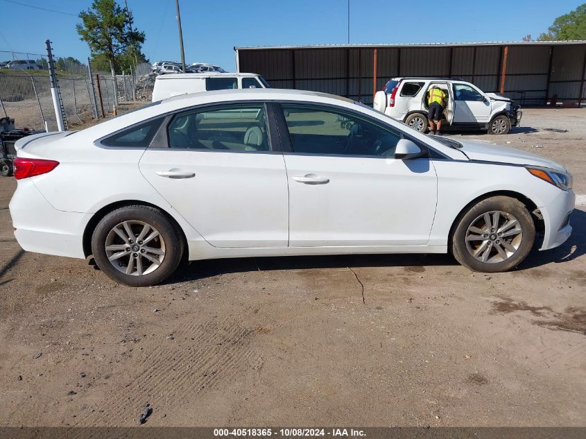 5NPE24AF5GH295653 2016 Hyundai Sonata Se