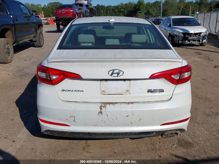 5NPE24AF5GH295653 2016 Hyundai Sonata Se