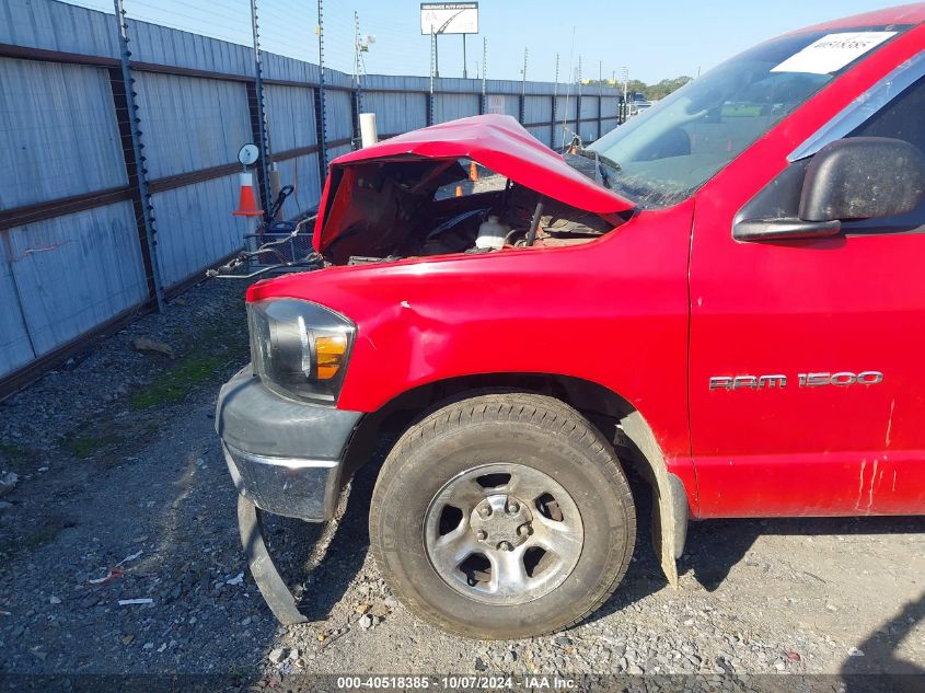 2007 Dodge Ram 1500 St VIN: 1D7HA18K97J519876 Lot: 40518385