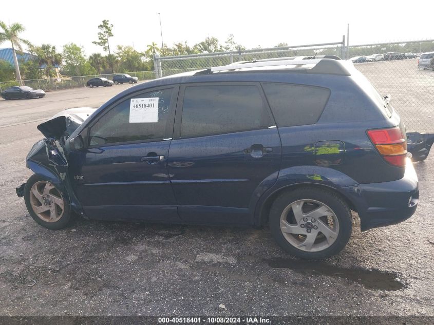 2004 Pontiac Vibe VIN: 5Y2SL62854Z442764 Lot: 40518401