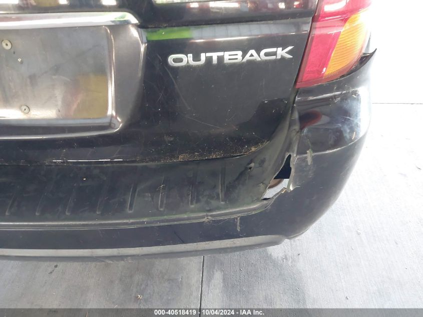 4S4BP61C257322293 2005 Subaru Outback 2.5I