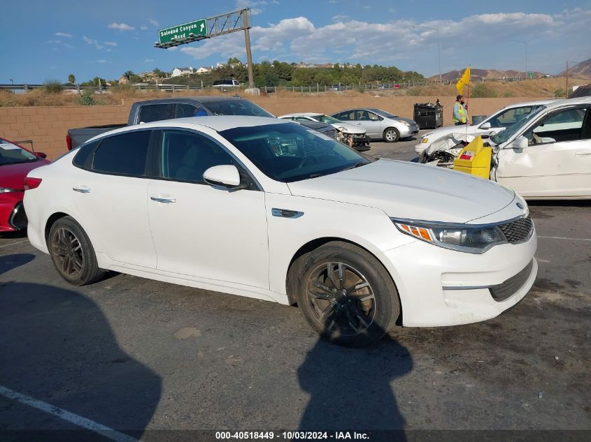 2018 Kia Optima Lx VIN: 5XXGT4L33JG178200 Lot: 40518449