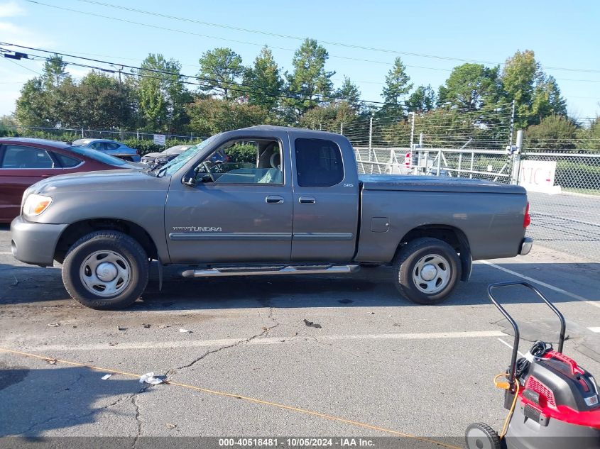 5TBRU34105S453046 2005 Toyota Tundra Access Cab Sr5