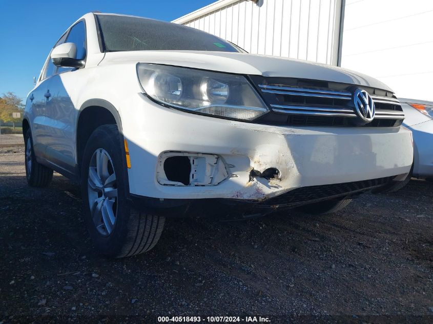 2016 Volkswagen Tiguan S/Se/Sel/R-Line VIN: WVGAV7AX4GW547480 Lot: 40518493