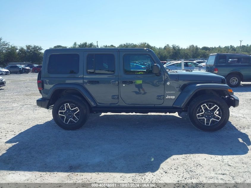 2024 Jeep Wrangler Sahara VIN: 1C4PJXEGXRW281566 Lot: 40518551