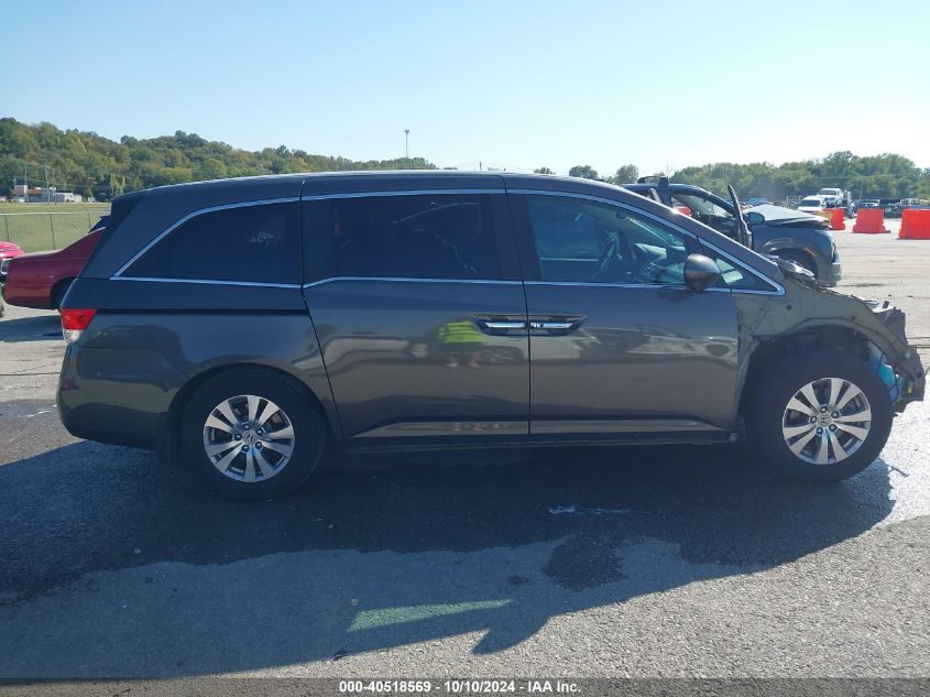 2016 Honda Odyssey Ex-L VIN: 5FNRL5H68GB131502 Lot: 40518569