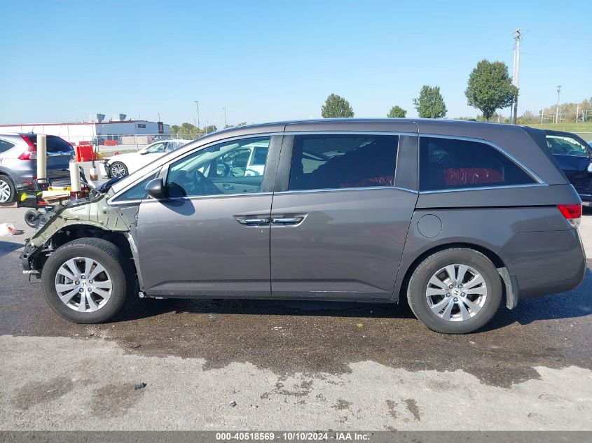 2016 Honda Odyssey Ex-L VIN: 5FNRL5H68GB131502 Lot: 40518569