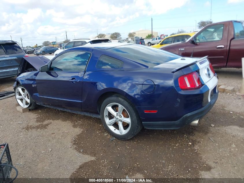 2010 Ford Mustang Gt/Gt Premium VIN: 1ZVBP8CH2A5137155 Lot: 40518580