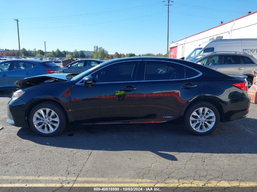 2014 Lexus Es 300H VIN: JTHBW1GG8E2069125 Lot: 40518590