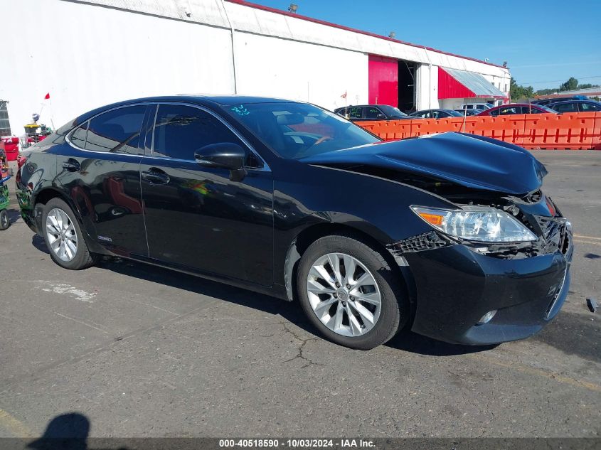 VIN JTHBW1GG8E2069125 2014 Lexus ES, 300H no.1