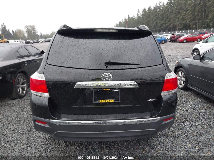 5TDBK3EH3DS255277 2013 Toyota Highlander Base Plus V6