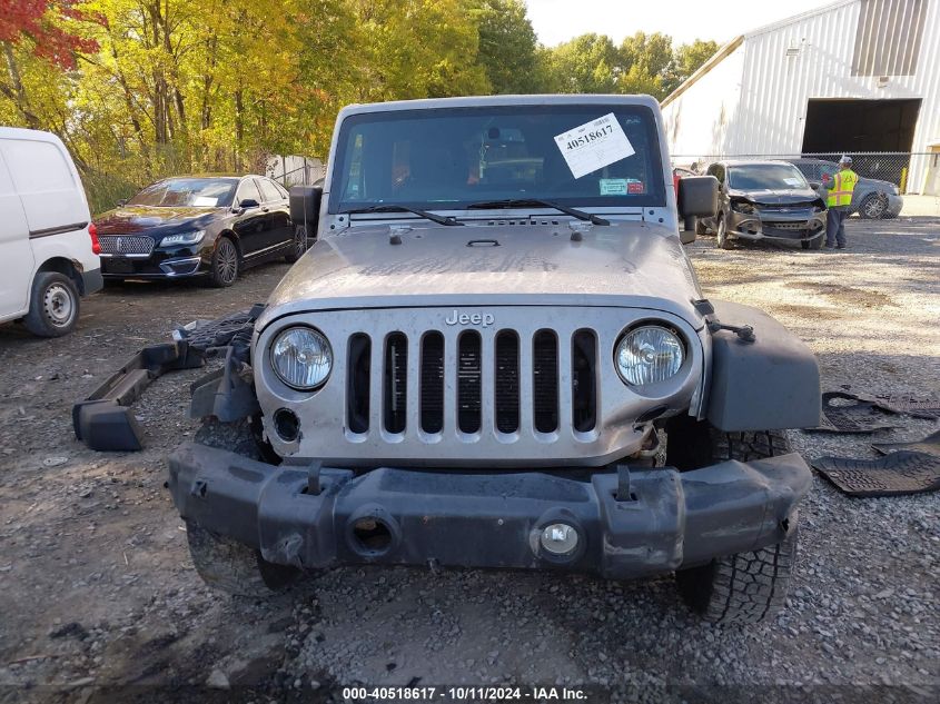 2016 Jeep Wrangler Unlimited Sport VIN: 1C4BJWDG2GL281985 Lot: 40518617