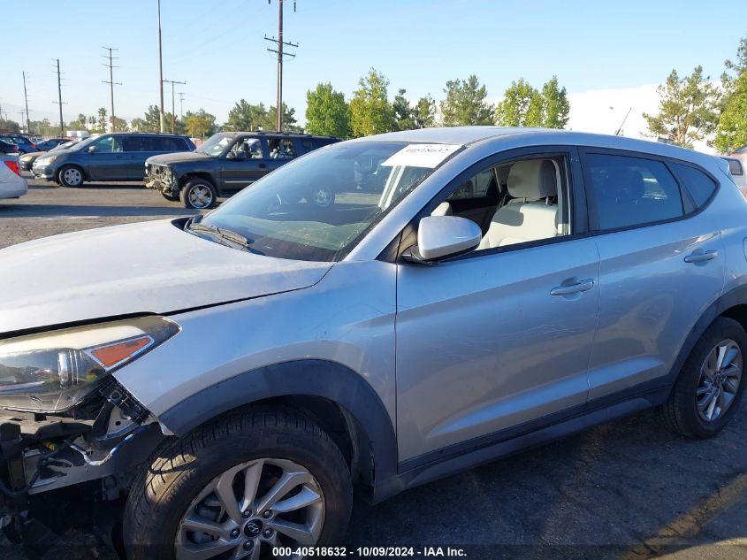 2017 Hyundai Tucson Se VIN: KM8J23A45HU441768 Lot: 40518632