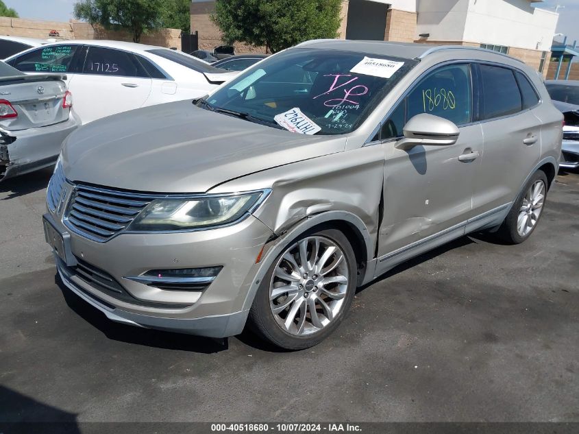 2015 Lincoln Mkc VIN: 5LMCJ1A94FUJ20584 Lot: 40518680