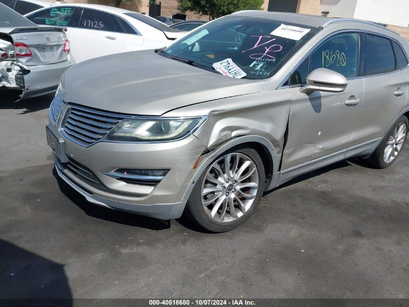 2015 Lincoln Mkc VIN: 5LMCJ1A94FUJ20584 Lot: 40518680