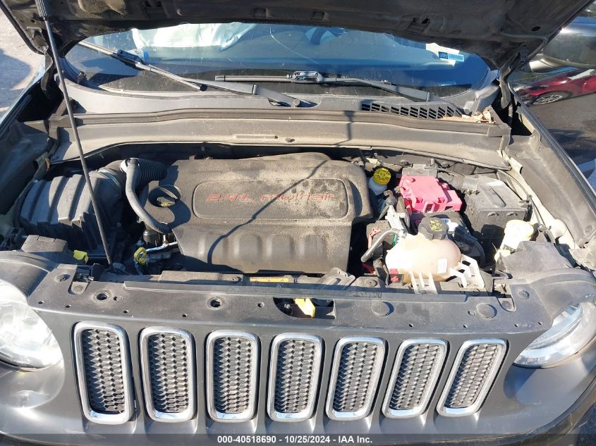 VIN ZACCJABB5JPJ66909 2018 JEEP RENEGADE LATITUDE FWD