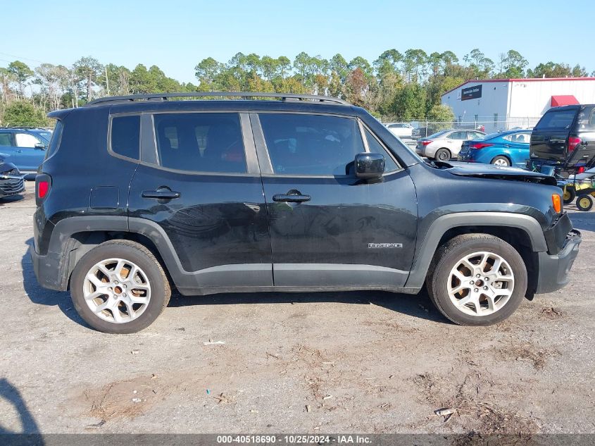 2018 Jeep Renegade Latitude Fwd VIN: ZACCJABB5JPJ66909 Lot: 40518690