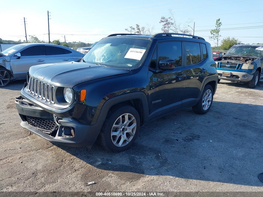 VIN ZACCJABB5JPJ66909 2018 JEEP RENEGADE LATITUDE FWD