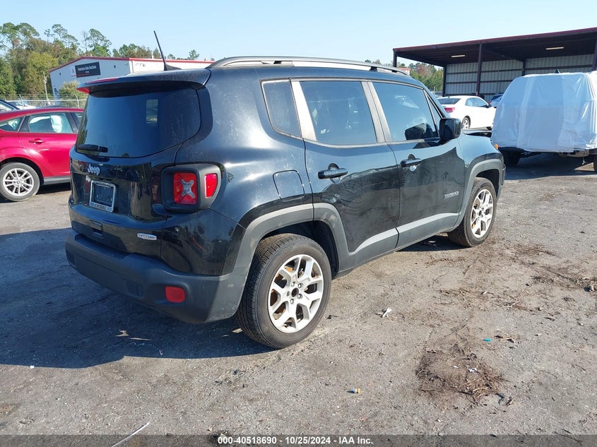 VIN ZACCJABB5JPJ66909 2018 JEEP RENEGADE LATITUDE FWD