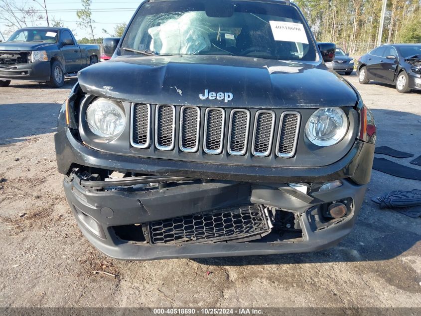 VIN ZACCJABB5JPJ66909 2018 JEEP RENEGADE LATITUDE FWD