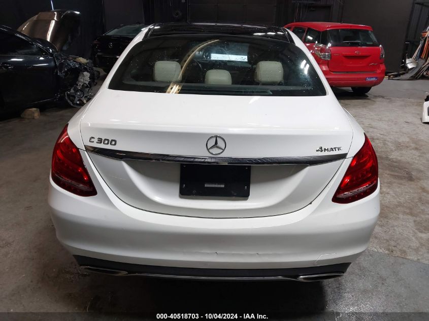 55SWF4KB6FU031180 2015 Mercedes-Benz C 300 4Matic/Luxury 4Matic/Sport 4Matic