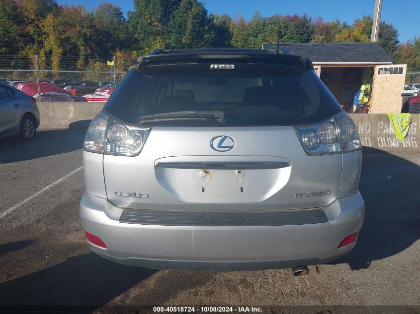 2009 Lexus Rx 350 VIN: 2T2GK31U79C081699 Lot: 40518724